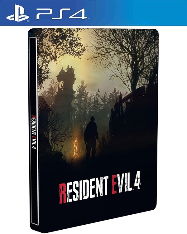 Resident Evil 4 Remake Steelbook Edition Cover