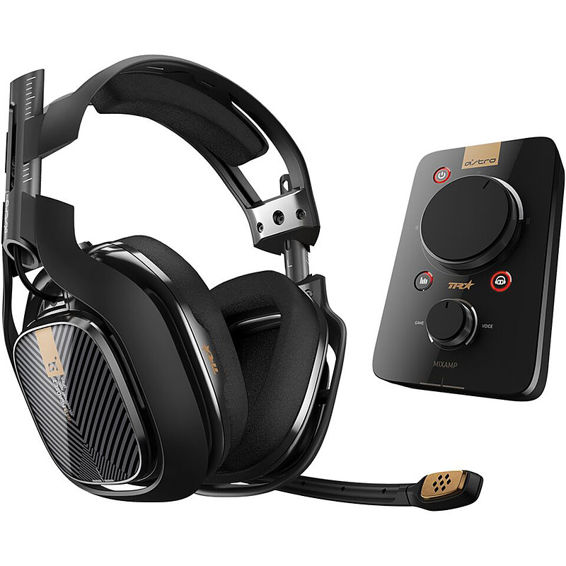 Astro Gaming A40 TR Headset schwarz inkl. MixAmp Rueckseite