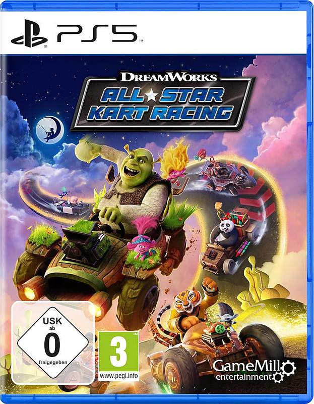 Dreamworks All-Star KartRacing Cover
