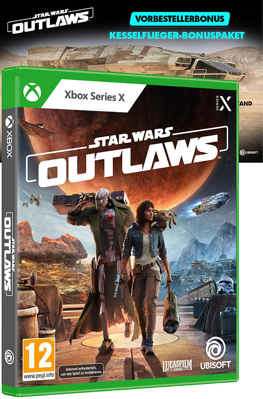 Star Wars Outlaws + 2 Boni (AT-PEGI) Cover