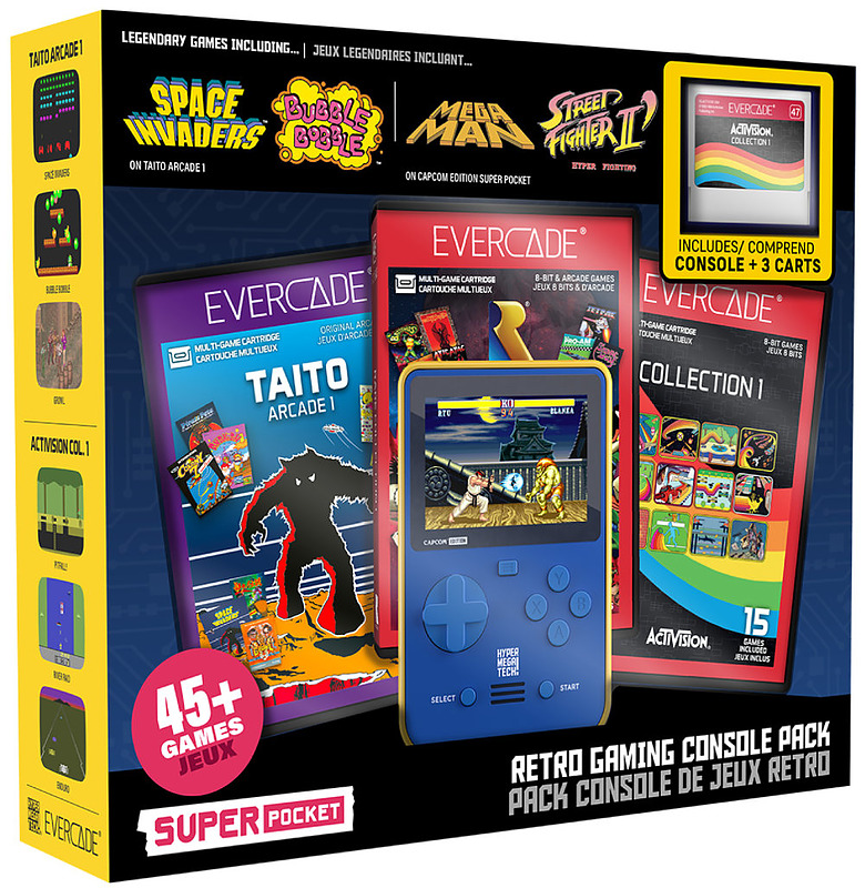 Blaze Evercade Capcom Super Pocket Starter Bundle 1 Cover