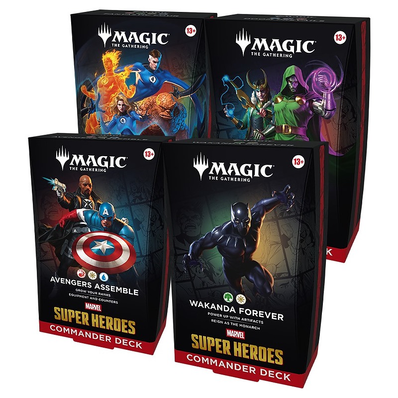 MTG - Marvel Super Heroes Commander Decks EN Cover