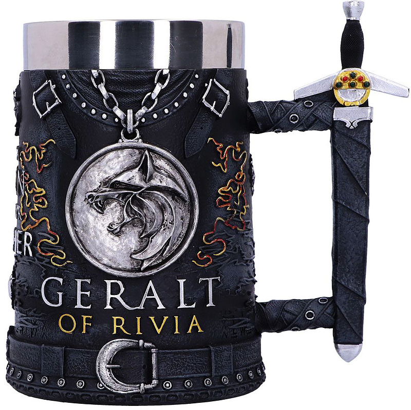 The Witcher Geralt von Rivia Krug Cover
