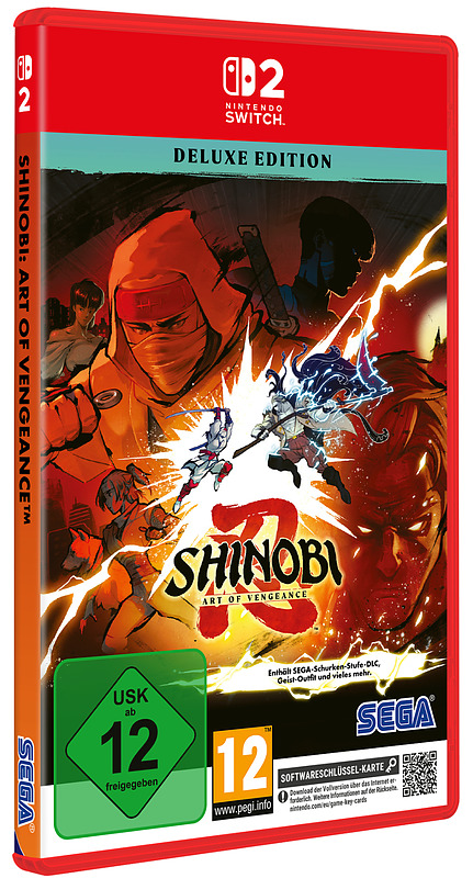 Shinobi: Art of Vengeance Deluxe Edition Cover