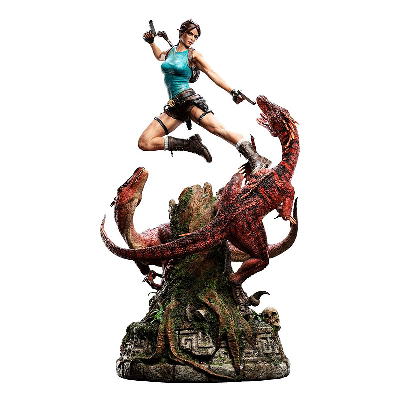 Tomb Raider Statue 1/4 Lara Croft Lost Valley Rueckseite