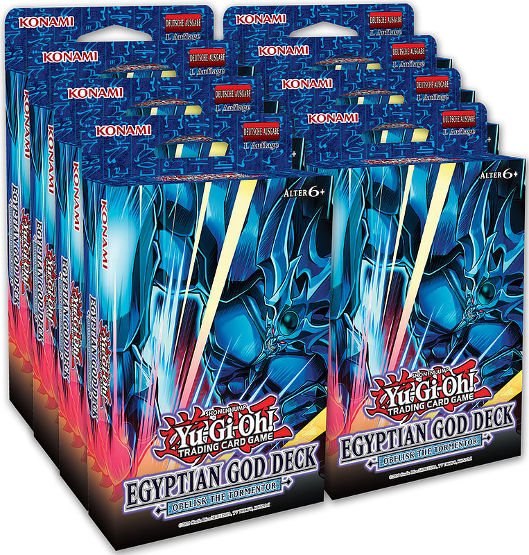 YGO - Egyptian God Deck: Obelisk Display De Cover
