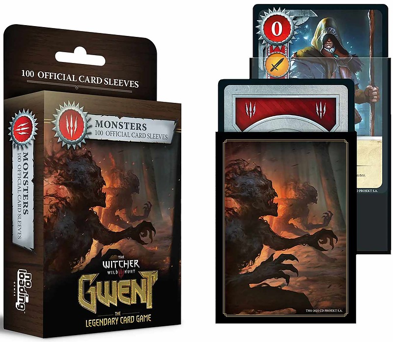 Gwent: Art-Sleeves Monsters Rueckseite