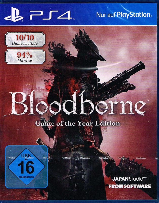 Bloodborne Game of the Year Edition Cover