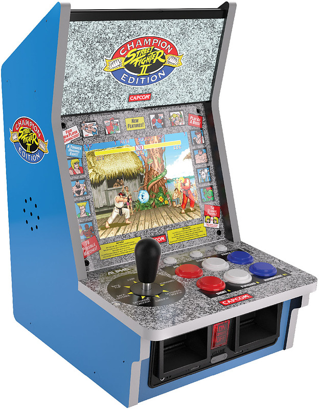 Blaze Evercade Alpha Street Fighter Bartop Arcade Cover