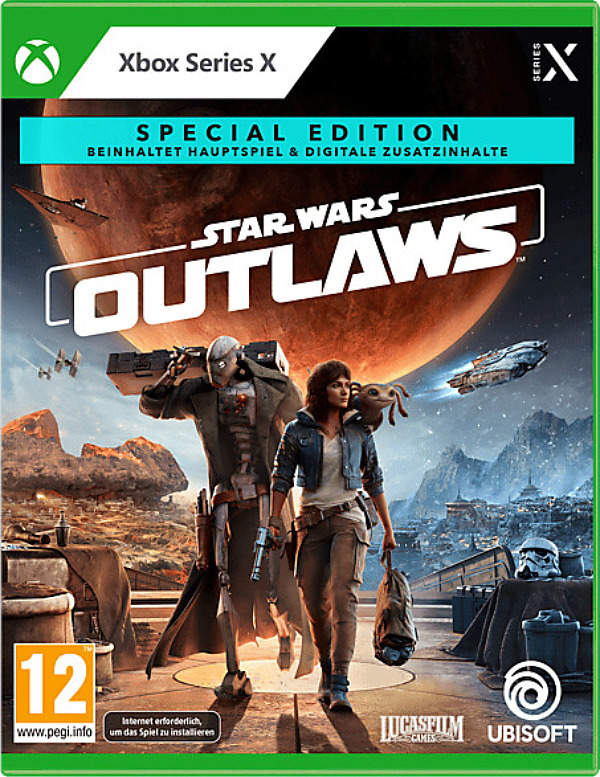 Star Wars Outlaws Special Edition (AT-PEGI) Cover