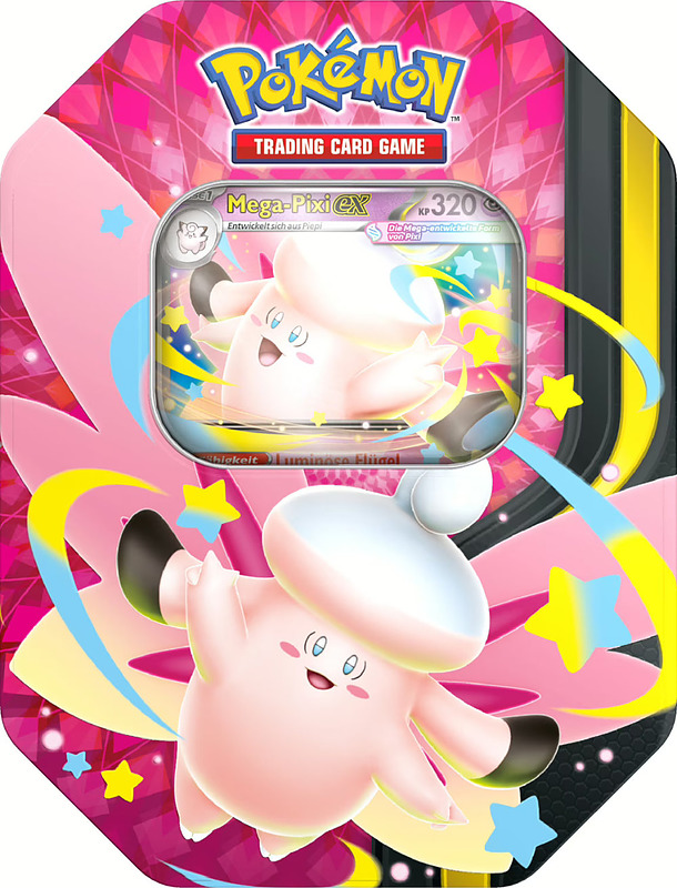 Pokemon Tin 129 Mega-Pixi Cover