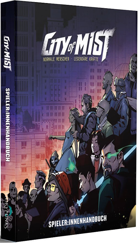 City of Mist: Spielerhandbuch Cover