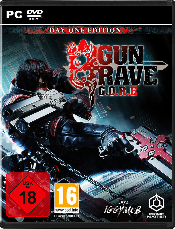 Gungrave: G.O.R.E. DayOne Edition Cover