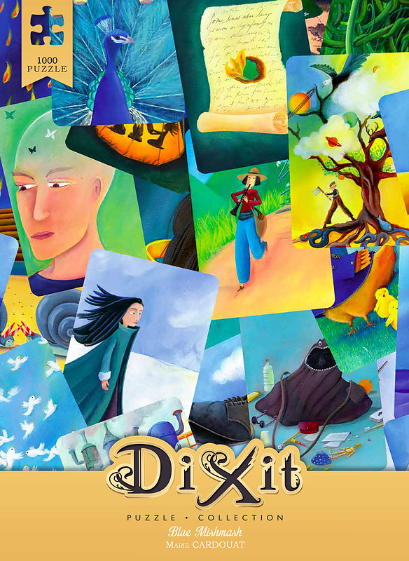Dixit Puzzle-Collection: Blue MishMash Cover