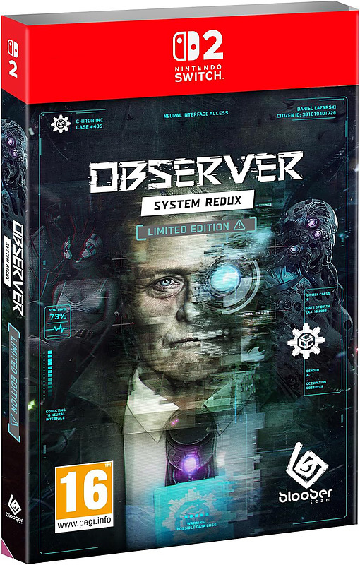 Observer: System Redux Limited Edition Cover