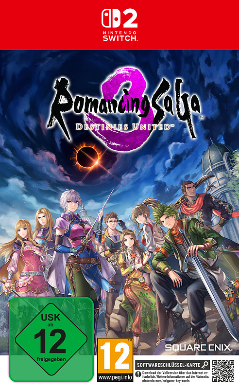 Romancing Saga 3: Destinies United Cover
