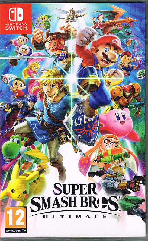 Super Smash Bros. Ultimate (AT-PEGI) Cover