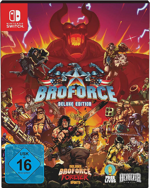 Broforce Deluxe Cover
