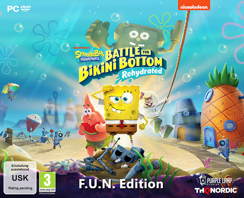 SpongeBob SquarePants: Battle of Bikini Bottom FUN Cover