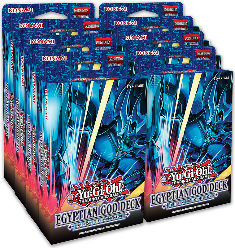 YGO - Egyptian God Deck: Obelisk Display EN Cover