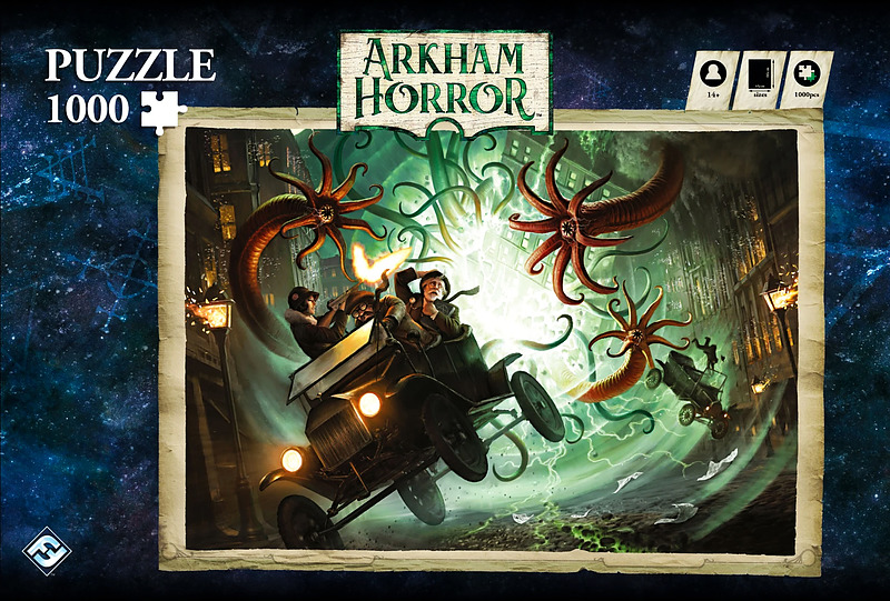 Arkham Horror Puzzle Cover