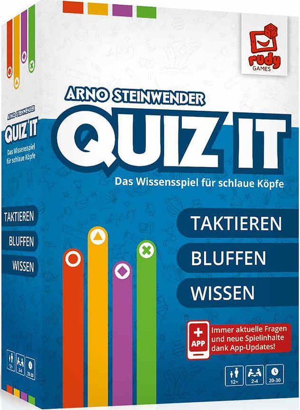 Quiz it - Das Wissensspiel für schlaue Köpfe Cover