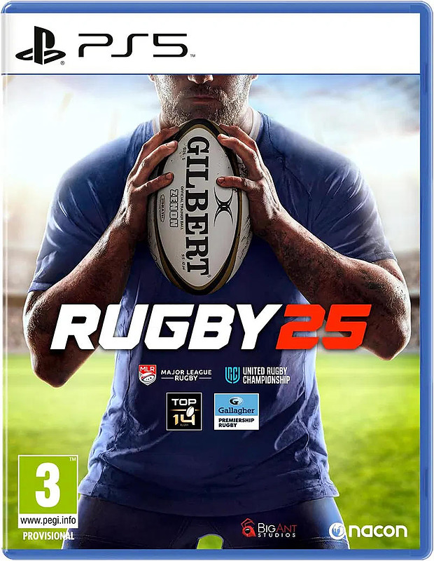 Rugby 25 (PEGI) Cover