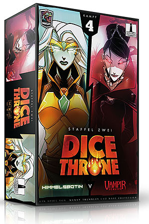 Dice Throne: Himmelsbotin vs. Vampirfürstin Cover