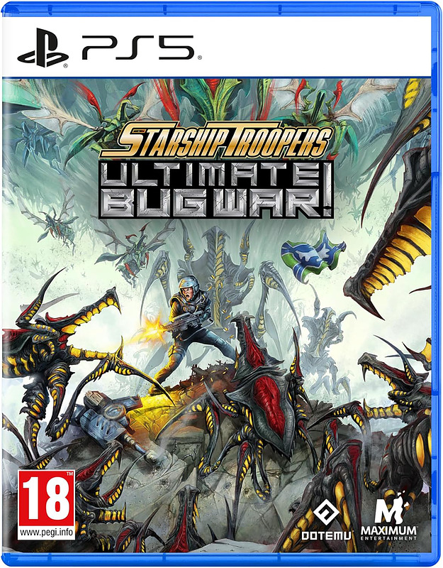 Starship Troopers: Ultimate Bug War (PEGI) Cover