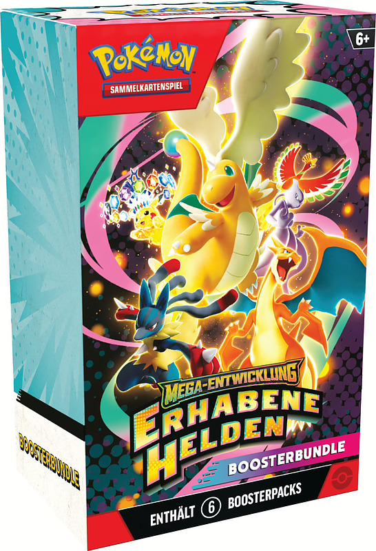 Pokemon ME02.5 Erhabene Helden Booster Bundle Cover