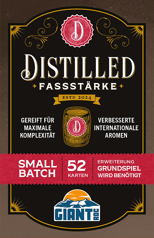 Distilled - Fassstärke Erweiterung Cover