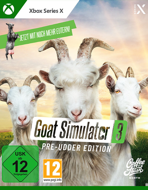 Goat Simulator 3 Pre-Udder Edition Cover