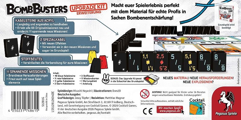 Bomb Busters - Upgrade Kit Rueckseite