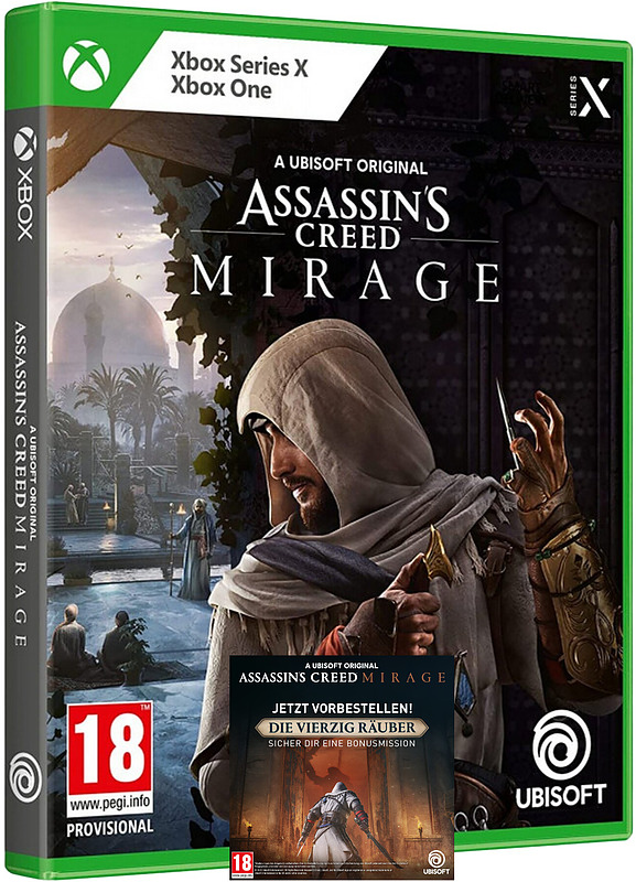 Assassin's Creed Mirage (AT-PEGI) Cover