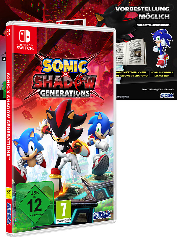 Sonic X Shadow Generations Remaster + 3 Boni Cover