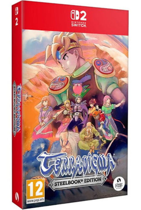 Terranigma Steelbook Edition (PEGI) Cover