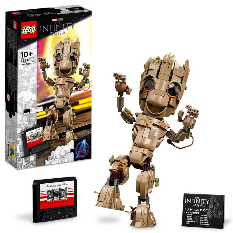 Lego 76217 Super Heroes Baby Groot Cover