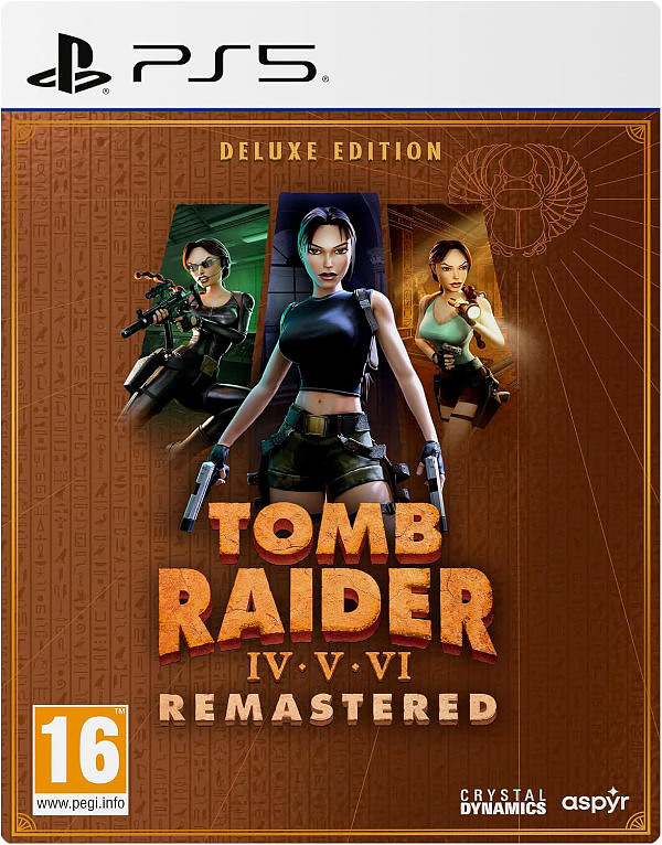 Tomb Raider 4-6 Remastered Starring Lara Croft Cover