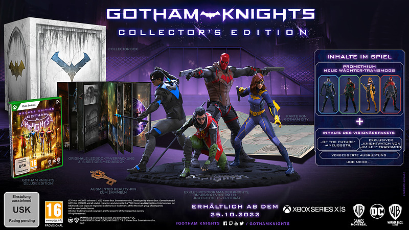 Gotham Knights Collector's Edition Rueckseite