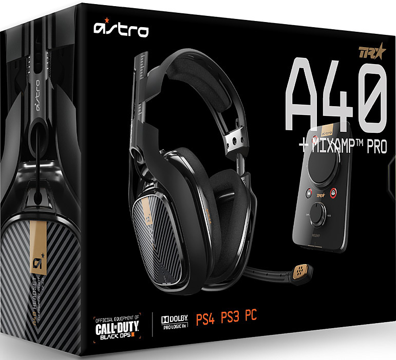 Astro Gaming A40 TR Headset schwarz inkl. MixAmp Cover