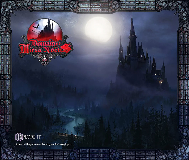 HEXplore It: The Domain of Mirza Noctis (Englisch) Cover