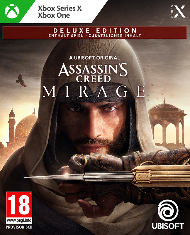 Assassin's Creed Mirage Deluxe Edition (AT-PEGI) Cover