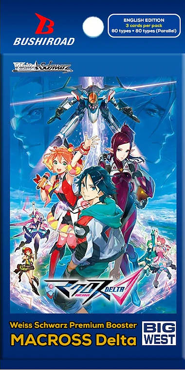 Macross Delta - Weiß Schwarz Booster EN Cover