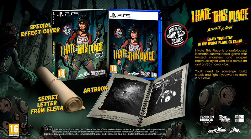 I Hate This Place Elena's Edition (PEGI) Rueckseite