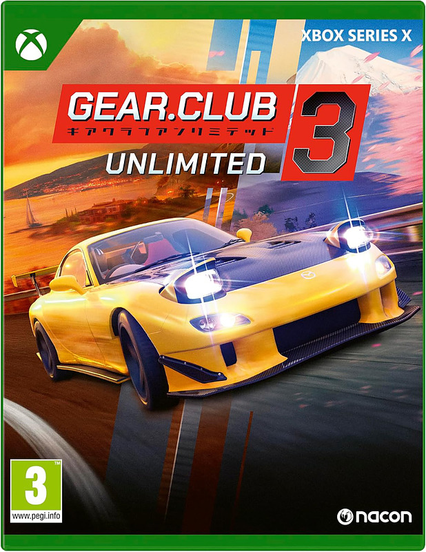 Gear Club Unlimited 3 (PEGI) Cover