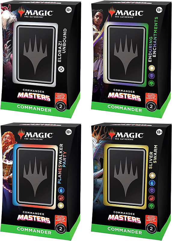 MTG Commander Masters Deck Display Cover