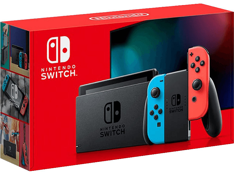 Nintendo Switch Neon-Rot/Neon-Blau (neue Version) Cover