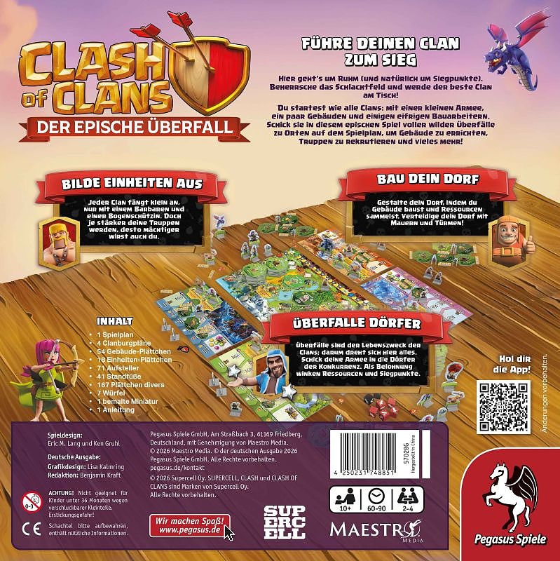 Clash of Clans Rueckseite