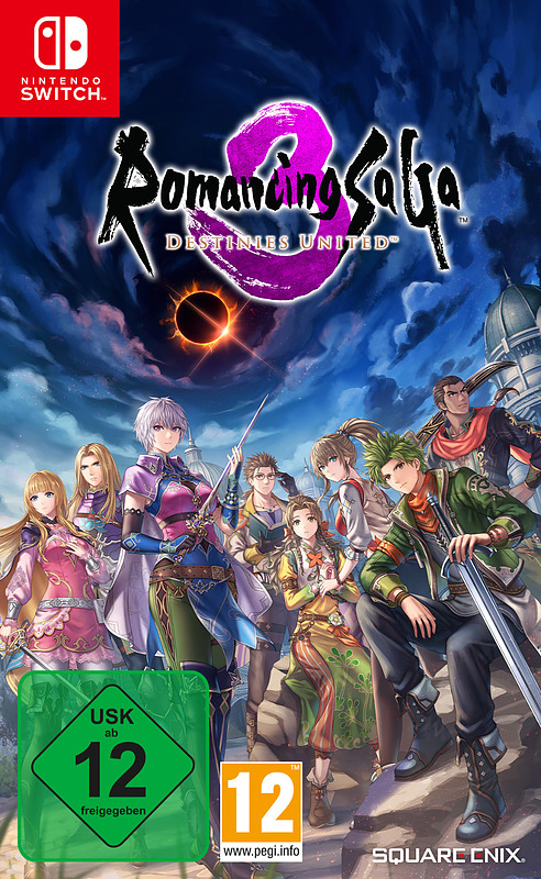 Romancing Saga 3: Destinies United Cover
