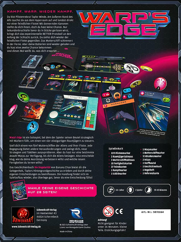 Warps's Edge Rueckseite